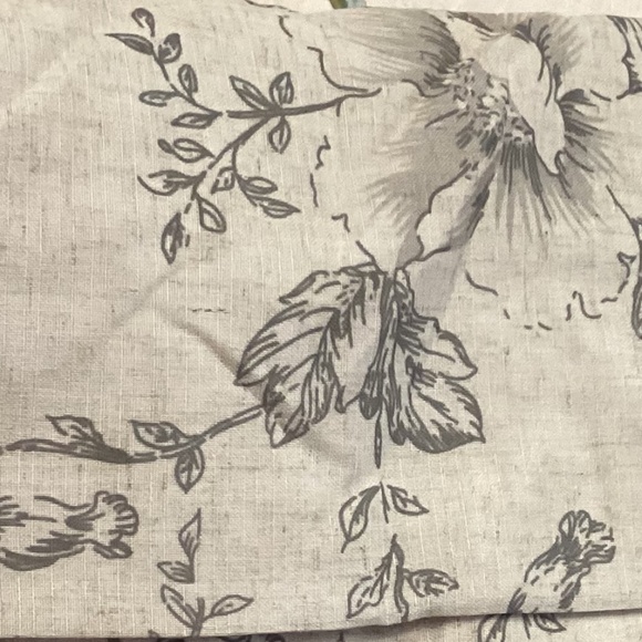 Zinchan linen blend lined curtain set of 2 panels 90” - Picture 4 of 8